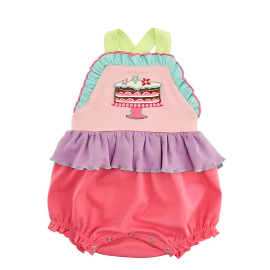 Lemon Loves Lime Tea Party Romper