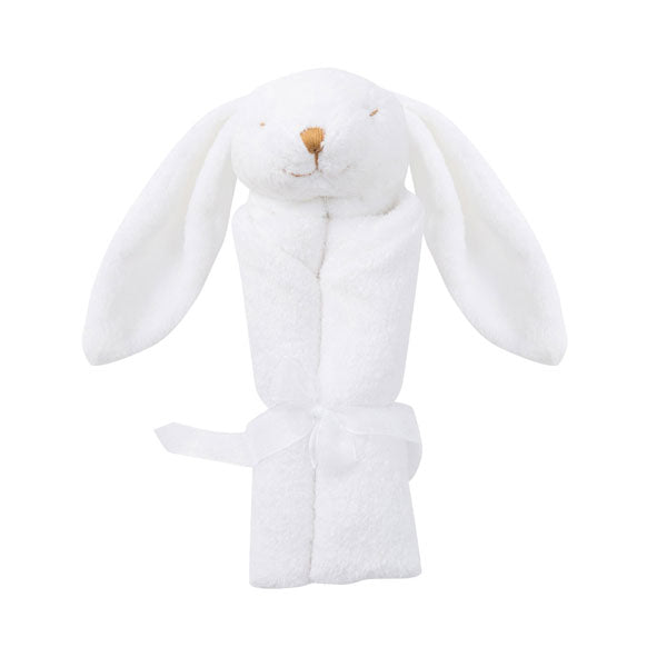 Angel Dear Bunny White Lovie Blankie