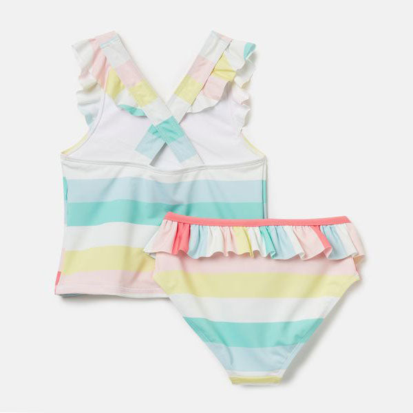 Joules Laurielle Striped Tankini 2-Pieces Swimsuit